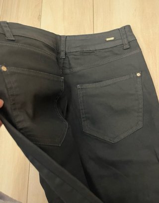 Pantalón Cortefiel Talla 36 Negro