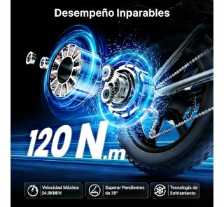 Bicicleta Eléctrica DEEPOWER QS7
