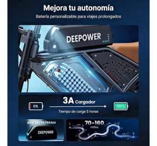 Bicicleta Eléctrica DEEPOWER QS7