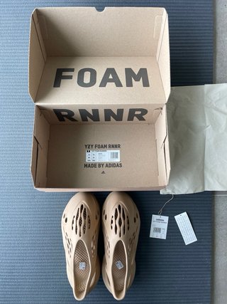Adidas Yeezy Foam Rnnr Ochre Talla 46