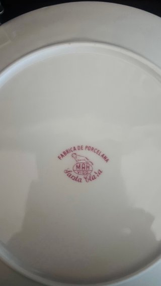 Juego de porcelana Santa Clara VENTA EN PERSONA