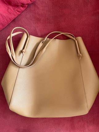 Bolso shopper marrón nuevo