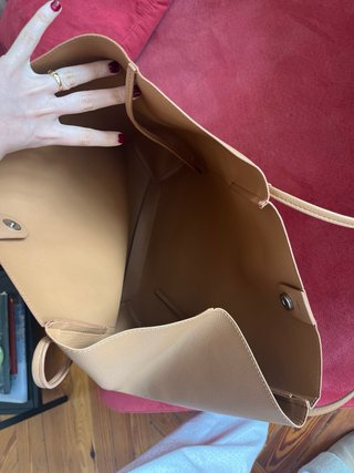 Bolso shopper marrón nuevo