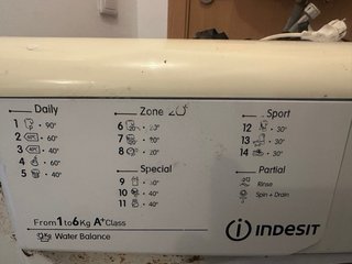 Lavadora Indesit 6kg