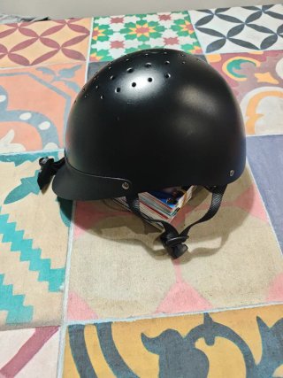 Casco y botas equitación niño