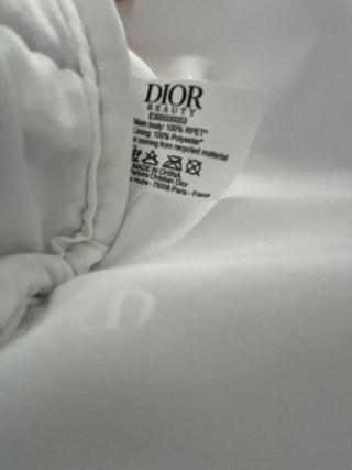 Neceser Dior Beauty Blanco nuevo (motivo Cannage)
