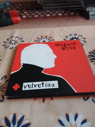 CD Miguel Bosé Velvetina Pop Rock Nacional