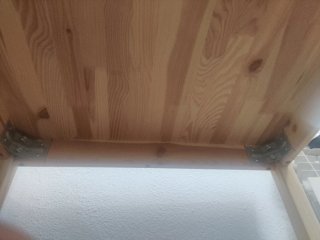 Mesa de madera maciza
