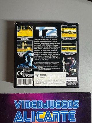 Game Boy Terminator 2: The Arcade Game PAL ESP
