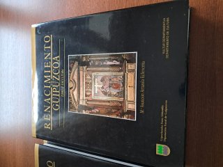 Libros "Renacimiento en Guipúzcoa" Arq.  Escultura