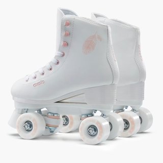 Patines Oxelo Quad 100 Artísticos Blancos