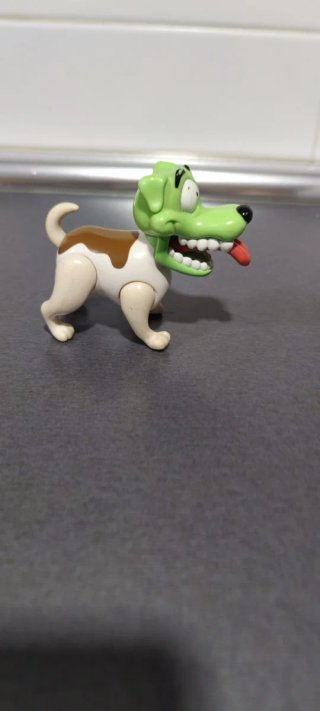 Figura perro de la máscara 8 cm