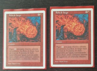 Bola de Fuego Magic The Gathering MTG