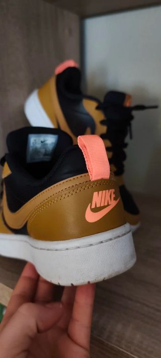 Zapatillas Nike Court Borough T39 Marrón y Negro