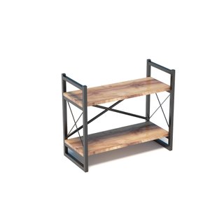 Estantería 75x66x34 cm Madera y Metal