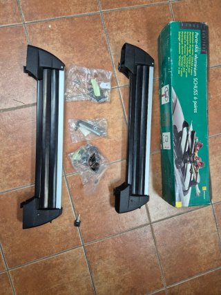 Porta esquís aluminio Renault SCHUSS