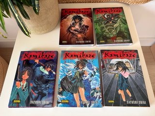 Kamikaze tomos 1 al 5 perfecto – Satoshi Shiki
