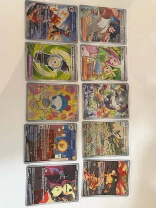 Colección Cartas Pokémon Heroes Ascendentes.