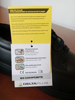 Zapatos de seguridad Delta Plus S3