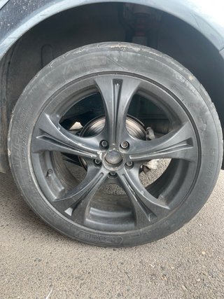 Llantas 17 pulgadas 5x100 negras negociables