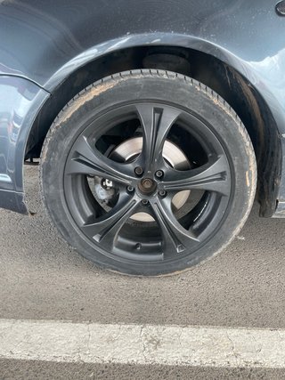 Llantas 17 pulgadas 5x100 negras negociables