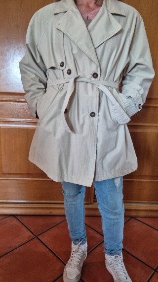 Gabardina Beige