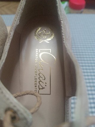 Zapatos Lesac Beige Tacón Mary Jane