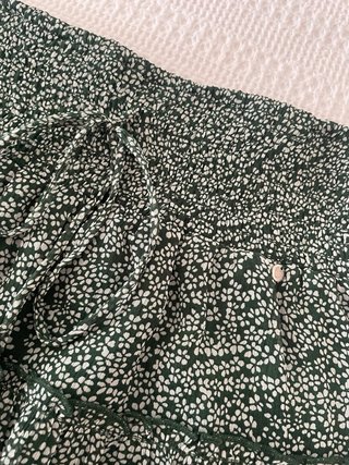 Falda Green Coast floral