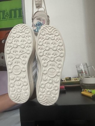 Zapatillas Adidas Gazelle Bold Gris/Blanco Mujer