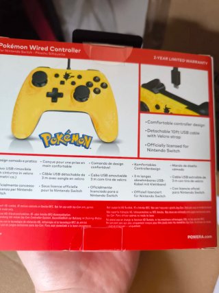 Nintendo Switch Pokémon Pikachu PowerA