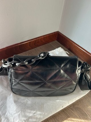 Bolso Xti Negro Acolchado