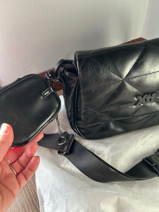 Bolso Xti Negro Acolchado