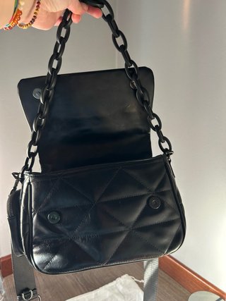 Bolso Xti Negro Acolchado