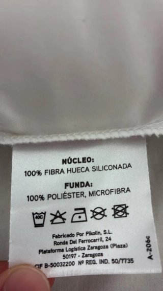Pack 2 Almohadas Blancas