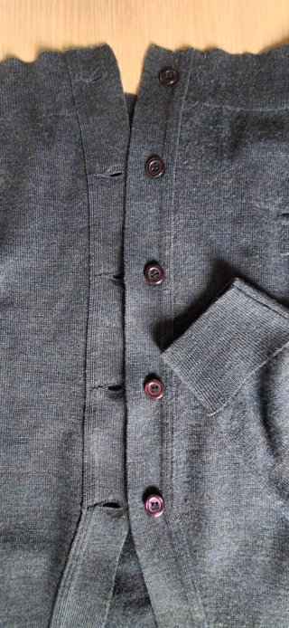 Lote 2 prendas punto hombre: jersey y chaqueta
