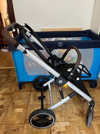 Silla Cybex Balios S Lux + Capazo + Saco