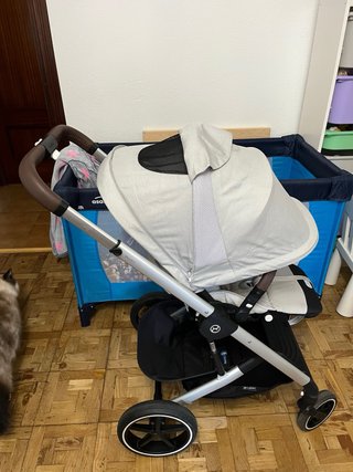 Silla Cybex Balios S Lux + Capazo + Saco