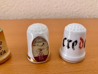 1€/dedal. 5 dedales variados