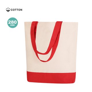 Bolsa de playa beige y azul