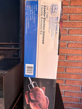 Barbacoa Imex el Zorro con tiro