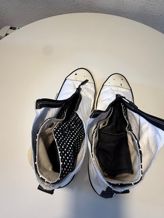 Converse Blancas Cremallera tg. 43
