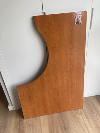 Mesa escritorio 120x80 tablero robusto + patas
