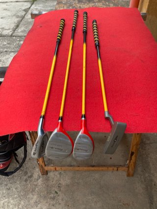 Sacca e ferri da golf junior