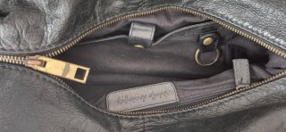 Bolso Adolfo Dominguez Negro Piel