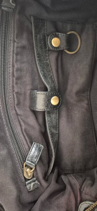 Bolso Adolfo Dominguez Negro Piel