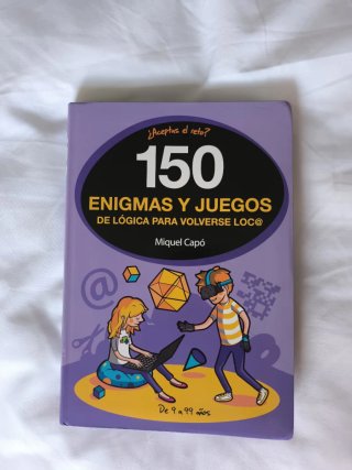 150 enigmas y juegos de lógica para volverse loco.