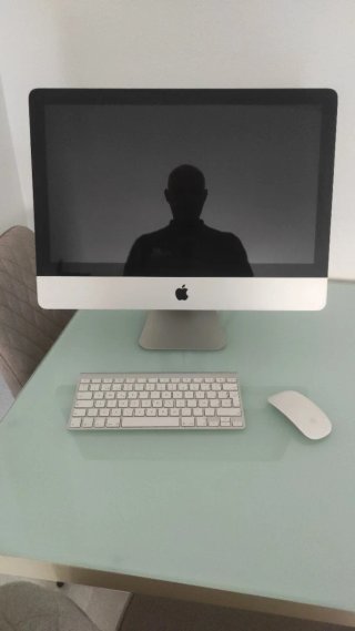 Apple iMac Plata y Blanco