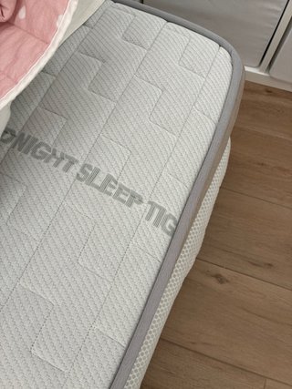 Cama nido 90cm con colchones 22cm y bases tapizada