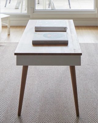 Mesa de centro elevable madera