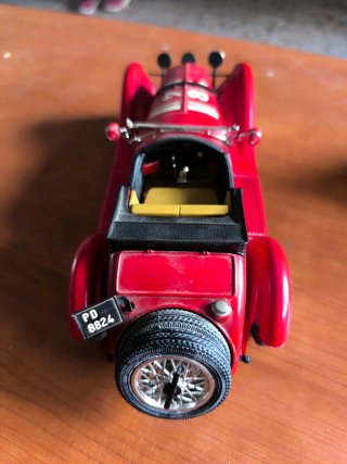 Alfa Romeo alfetta Coche Clásico Rojo